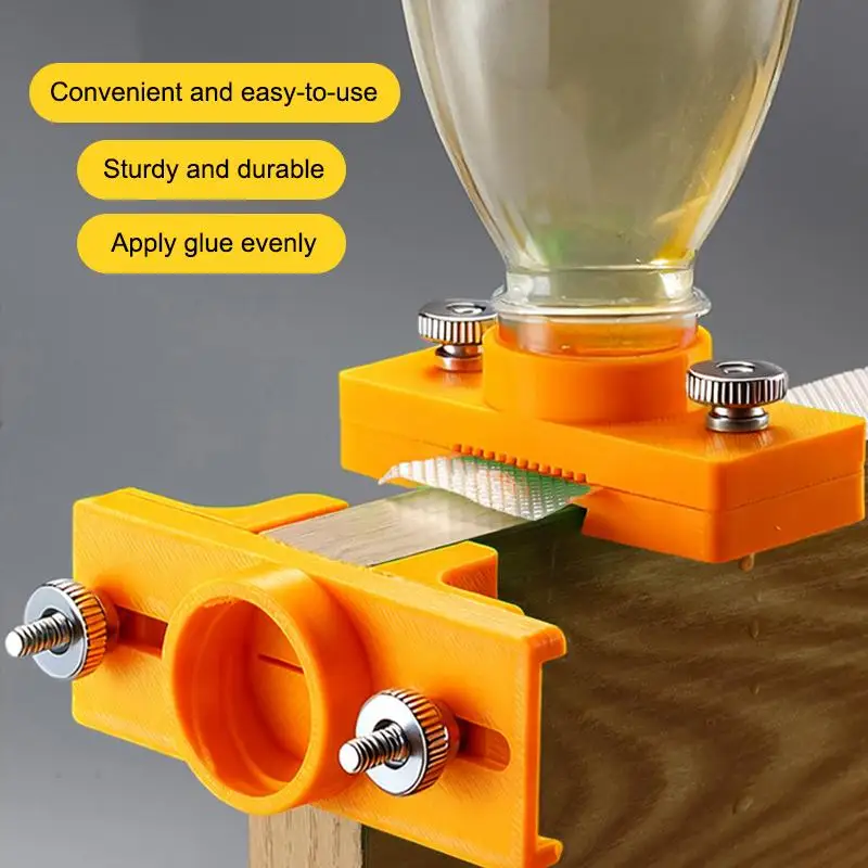 10/22mm Adjustable Glue Applicator Woodworking Edge Banding Glue Applicator Tool For DIY Craft Panel Glue Application Hand Tools