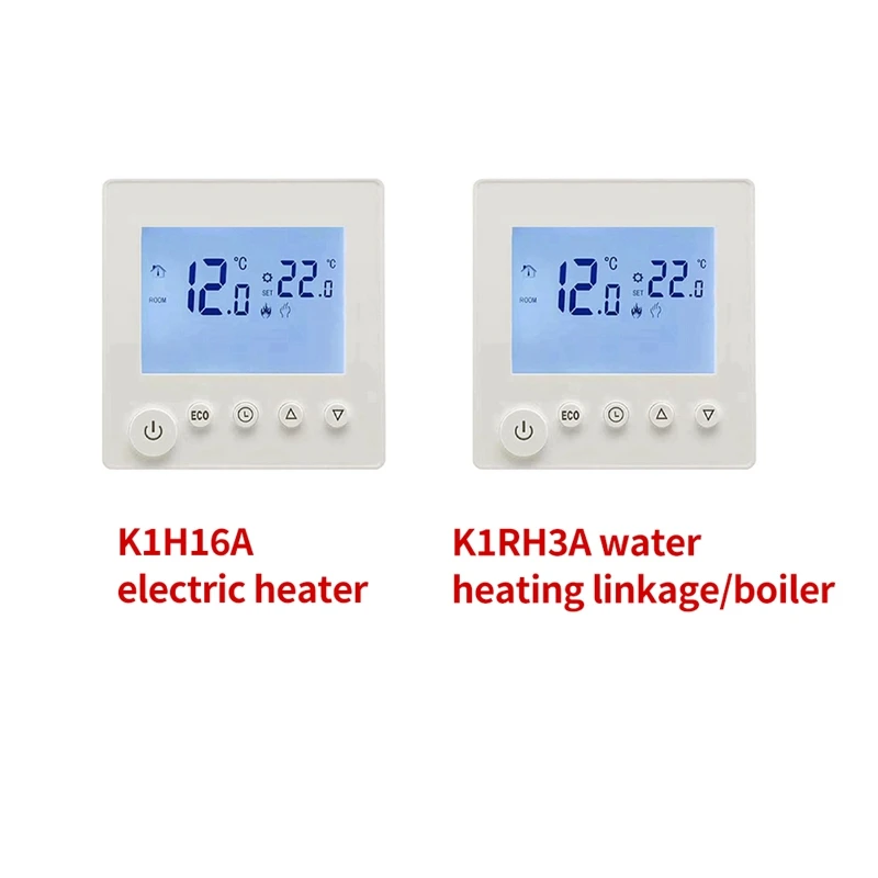 

AC95V-240V Electric Floor Heating Thermostat House Room Thermostat Temperature Controller Digital LCD Display