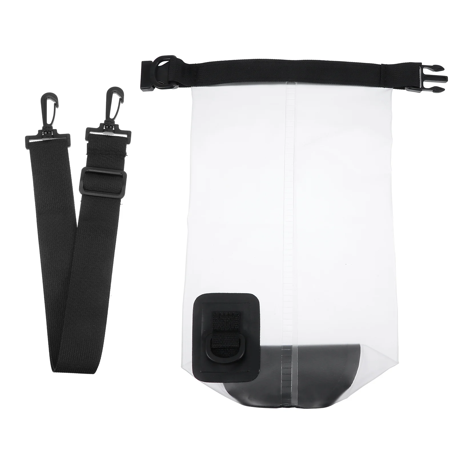 

1Pcs Outdoor Waterproof Bucket Bag PVC Floating Storage Pouch Large Capacity for Rafting Kayaking Swimming Hiking