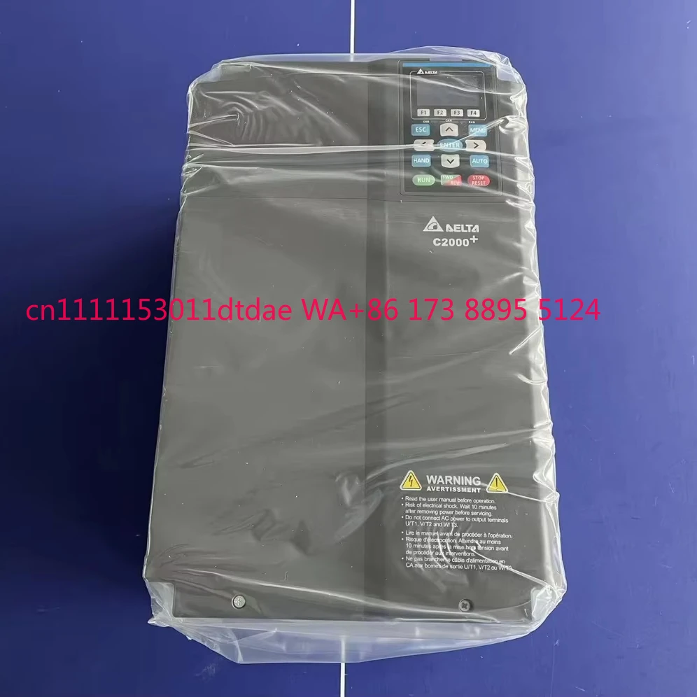 

VFD C2000 Series Inverter for VFD300C43A-21 30KW 40HP 460VAC 60A Three Phase Variable Frequency Drive Motor Speed