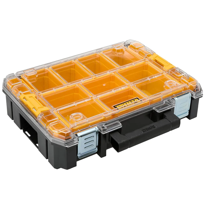 Imagem -02 - Dustproof Portátil Empilhável Transparente Ferramenta Acessório Caixa de Armazenamento Organizador à Prova d Água Tstak Ip54 Dwst82968