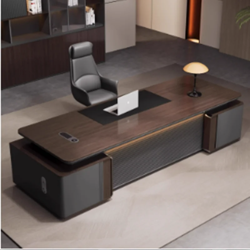 Asthetic Designer Executive Desk Drawers Black Large Modern Office Desks Cheap Wood Luxury Mesa De Escritorio Office Furniture