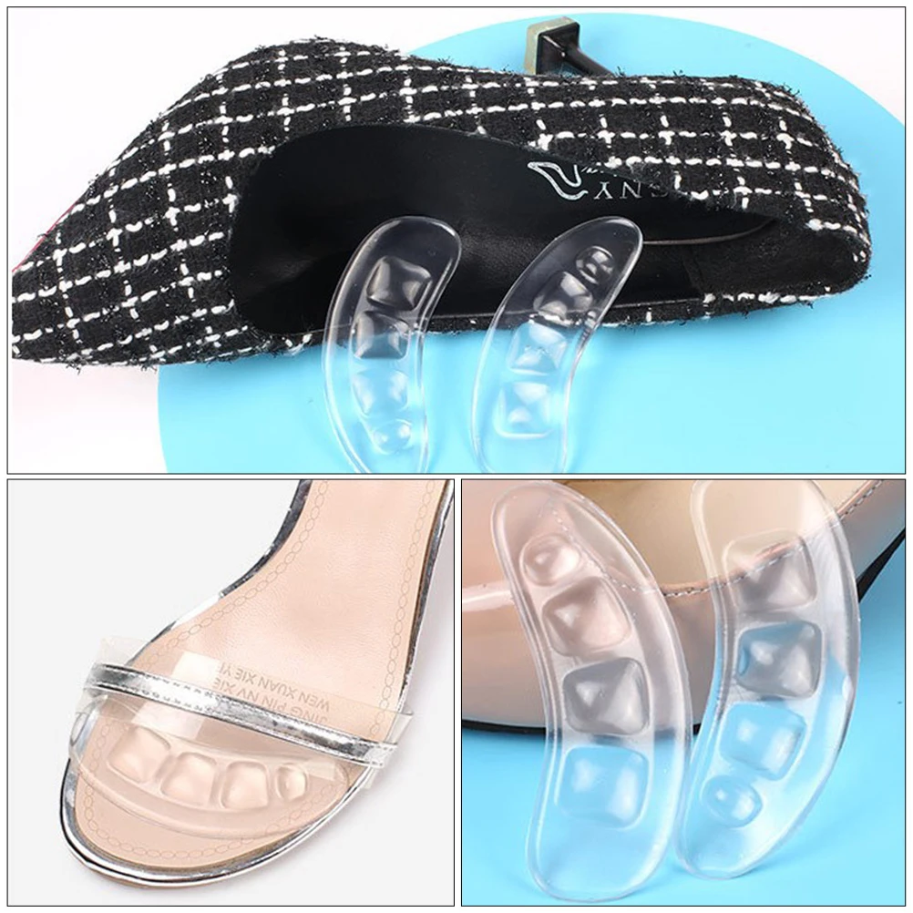

3pcs Pads Protector For Shoes Breathable Self-Adhesive Cushion Strips Skin-Friendly Feet Sticker Rear Patch