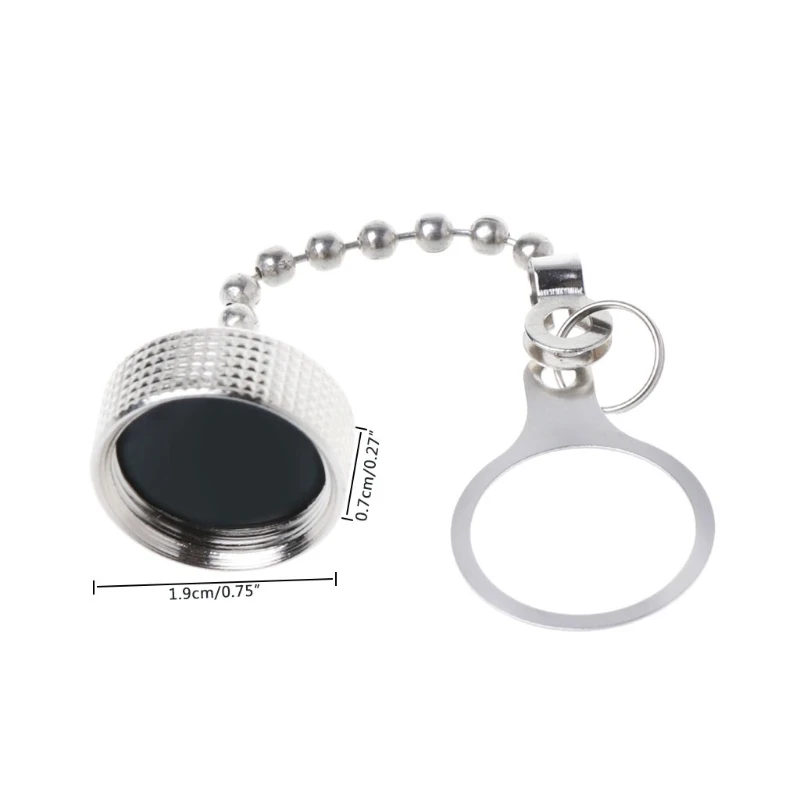 GX16 Aviation Connector Plug Cover Waterproof Dust Metal Cap Protective Sleeve Dropshipping