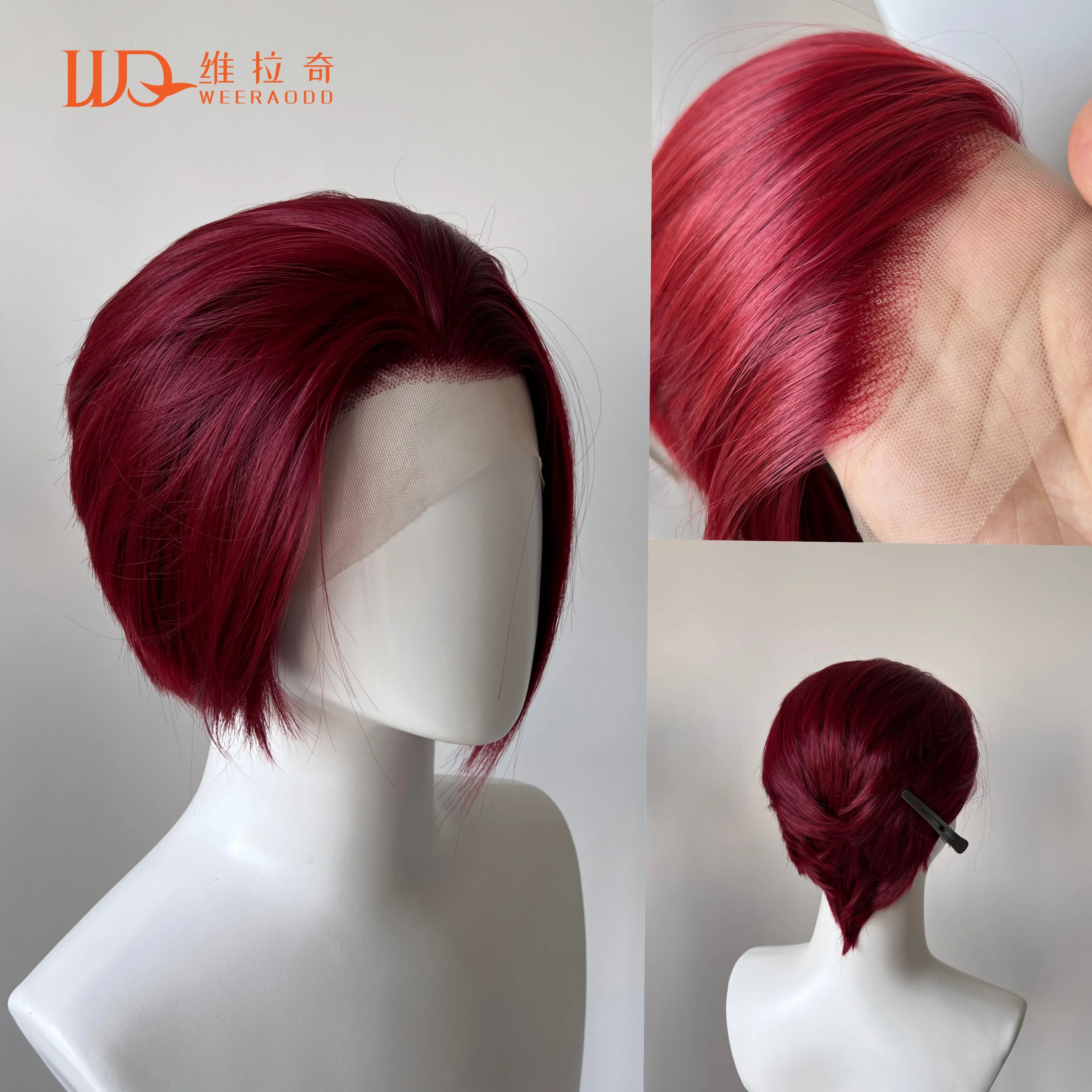 berry-red-short-synthetic-lace-front-wig-6-inch-hd-lace-heat-resistant-fibers-for-men-halloween-cosplay-wig-nature-looking