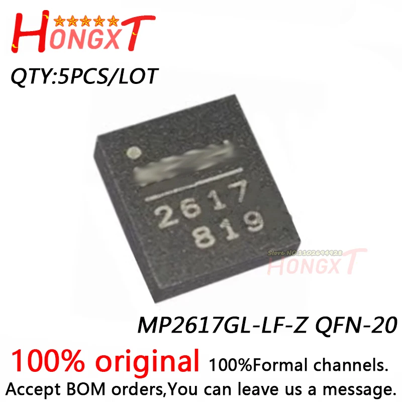 5PCS 100% NEW  MP2617GL-LF-Z  QFN-20.