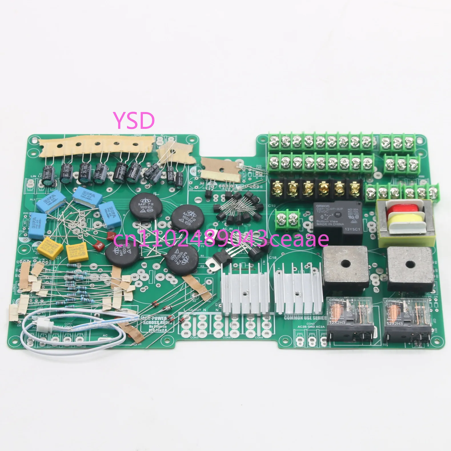 Speaker Protection Soft Start Rectifier Filter Power Supply Board Kit Channels For 4B 28B