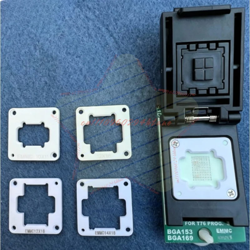BGA153 BGA169 Adapter Socket Test Fixture Probe Seat for XGecu T76 Programmer IC Programming Tool
