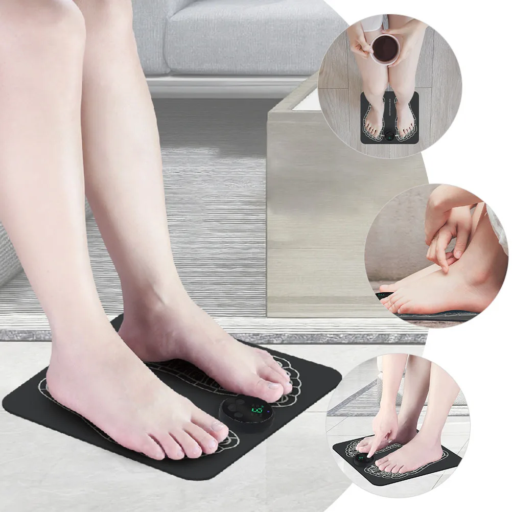 

Электрический массажер для ног, стимулятор подошвы, микротоковая массажная подушка для домашнего использования, машина для ухода за ногами