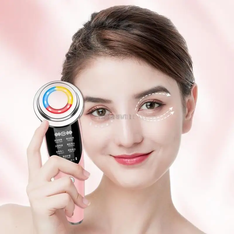 7in1RF & Ems Radio Mesotherapie Elektroporatie Lifting Beauty Led Gezicht Huidverjonging Remover Rimpel Radio Frequentie