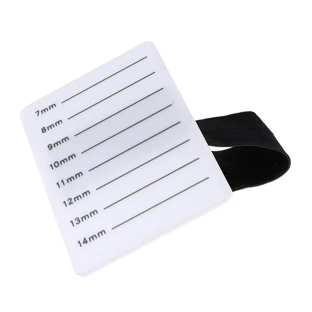 Acrylic Eyelashes Extension Hand Plate Lash Holder Stand Strip Tray Pallet