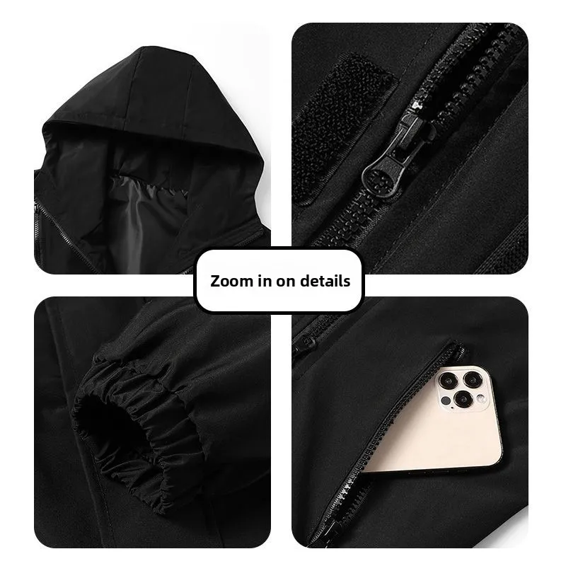 

Lightweight Waterproof Outdoor Climbing Jaet Men's Spring Autumn Winter Spor Sle Loose Fit Polyester Nylon Cosite Fiber