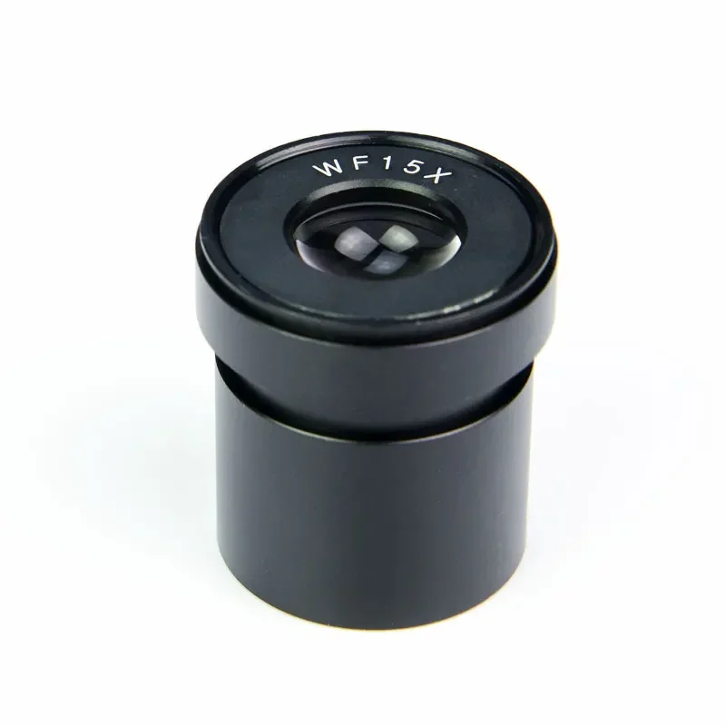 

1PCS Stereo Microscope Eyepiece Wide Field WF15X 30.5mm Mounting Diameter with Eye Cups Microscopio Eyepieces Lens