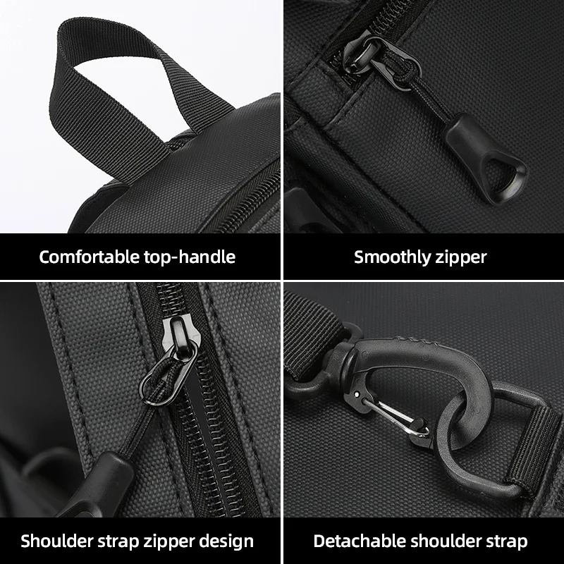 Lightweight Chest Bag Travel Multi Pocket Backpack Outdoor Camping Climbing Handbag Small Sport Weekend School Satchel Purse