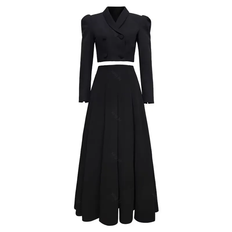 Korean Singer Long Sleeve Short Jacket Slim Skirt Party Temperament Jazz Dance Performance Costumes Women Outfits Stage Clothing