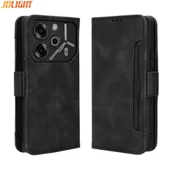 Wallet Cases For Tecno Pova 6 Pro 5G LI9 Case Magnetic Closure Book Flip Cover Leather Card Holder Mobile Phone Bags