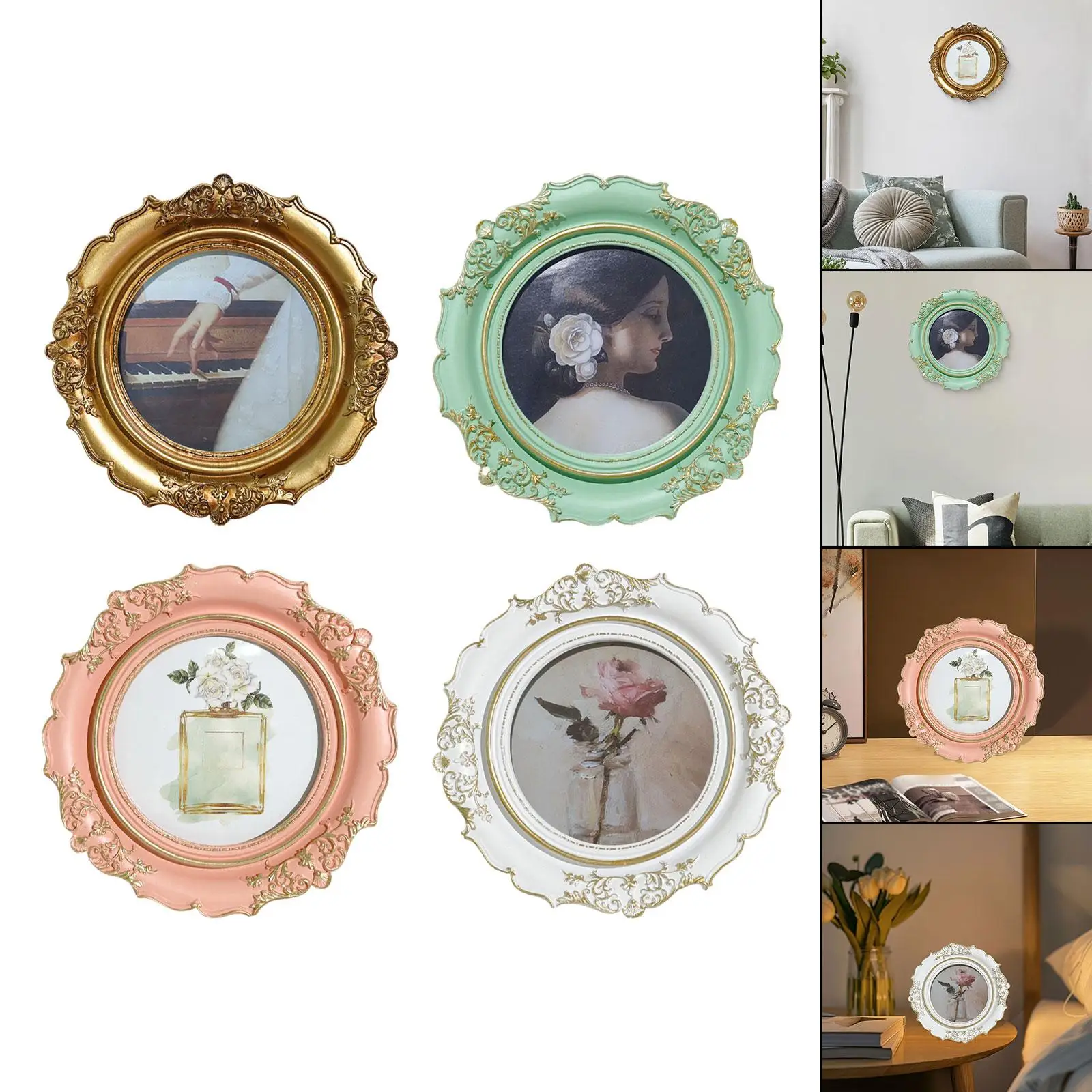 Retro Style Display Multifunction Photo Frame