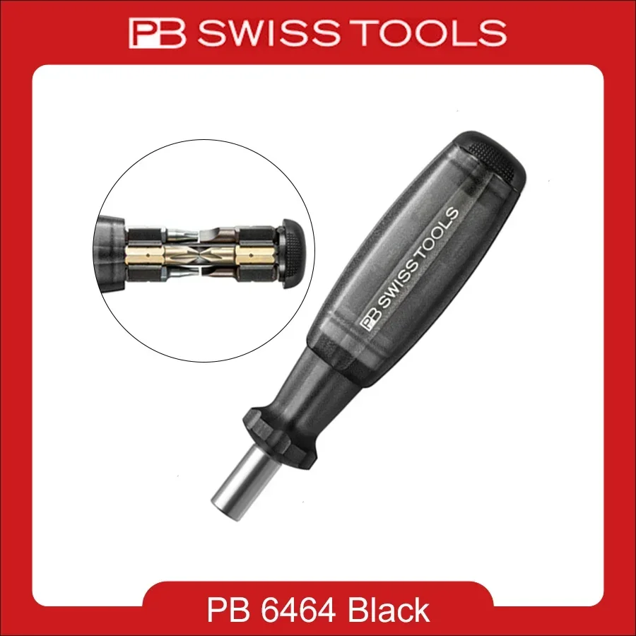 PB 6464 SWISS 8'i 1 Arada Tornavida Seti, Entegre Bit Dergisi ve 8 PrecisionBits C6 Insider – Cep Aracı Tornavida