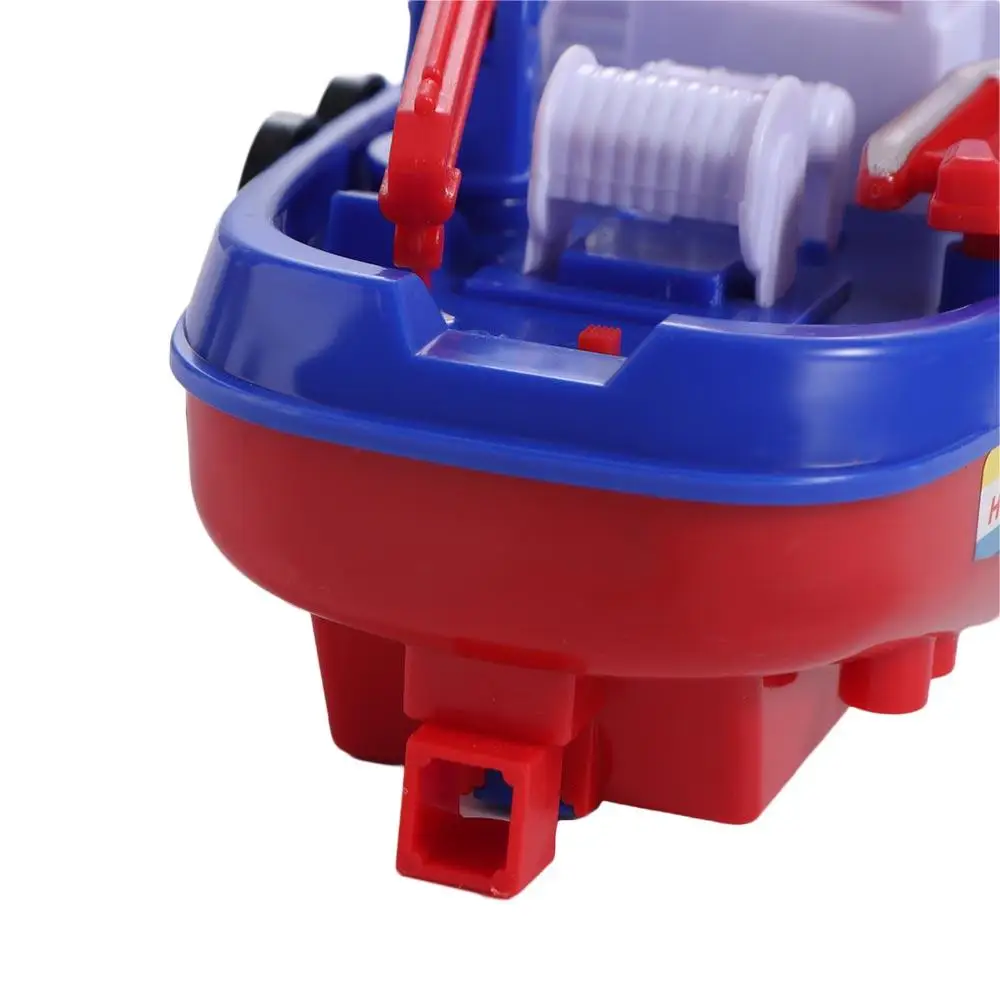 

Spray Water Electric Boat Toy Rescue Boat LED Light Baby Electric Marine Speedboat Music Sound Baby Bath Toys Kids Toy