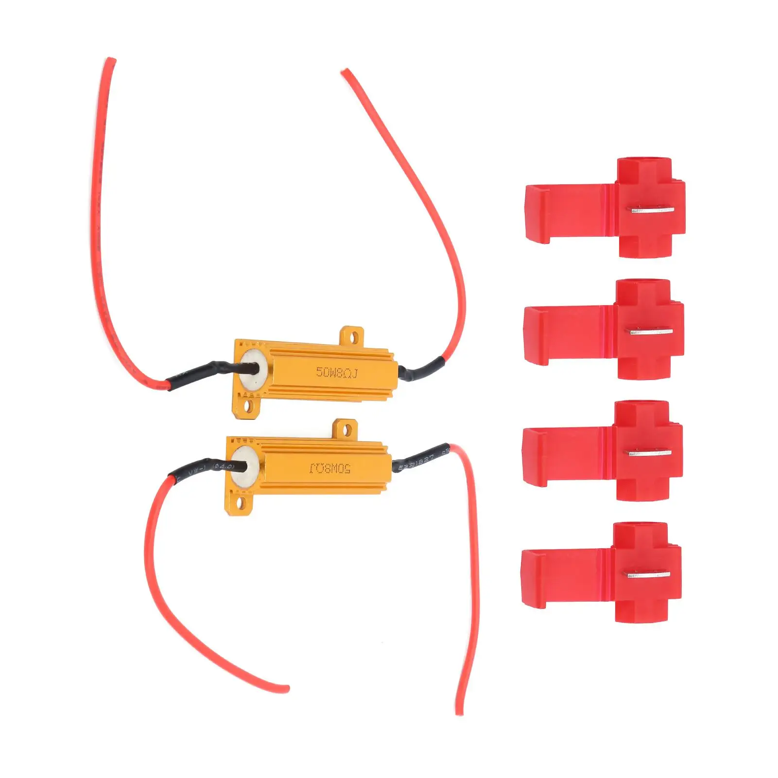 50W LED Decoder 8Ω Lamp Load Resistor for replacement Parts