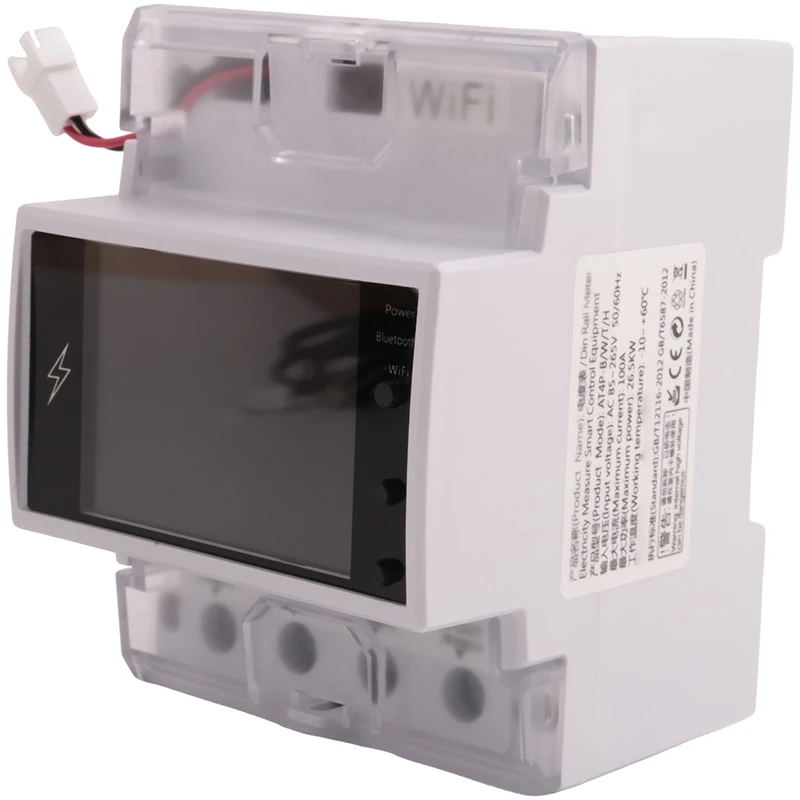 1 sztuka AT4PTW WIFI Tuya na szynę Din cyfrowy termostat inkubator regulator temperatury z wyłącznikiem czasowym AC220V 100A do ogrzewania