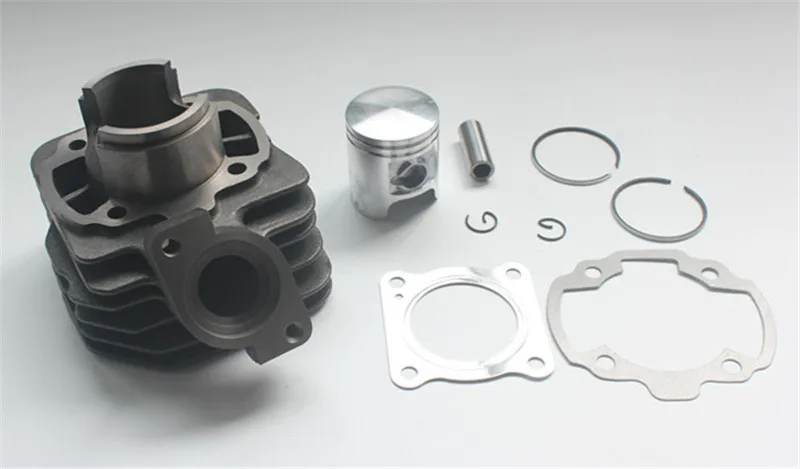Motorcycle 40mm CYLINDER piston KIT for Piaggio/Gilera 50cc 2T IRON CAST DIAMETER 40x12 CN BUXY50 2