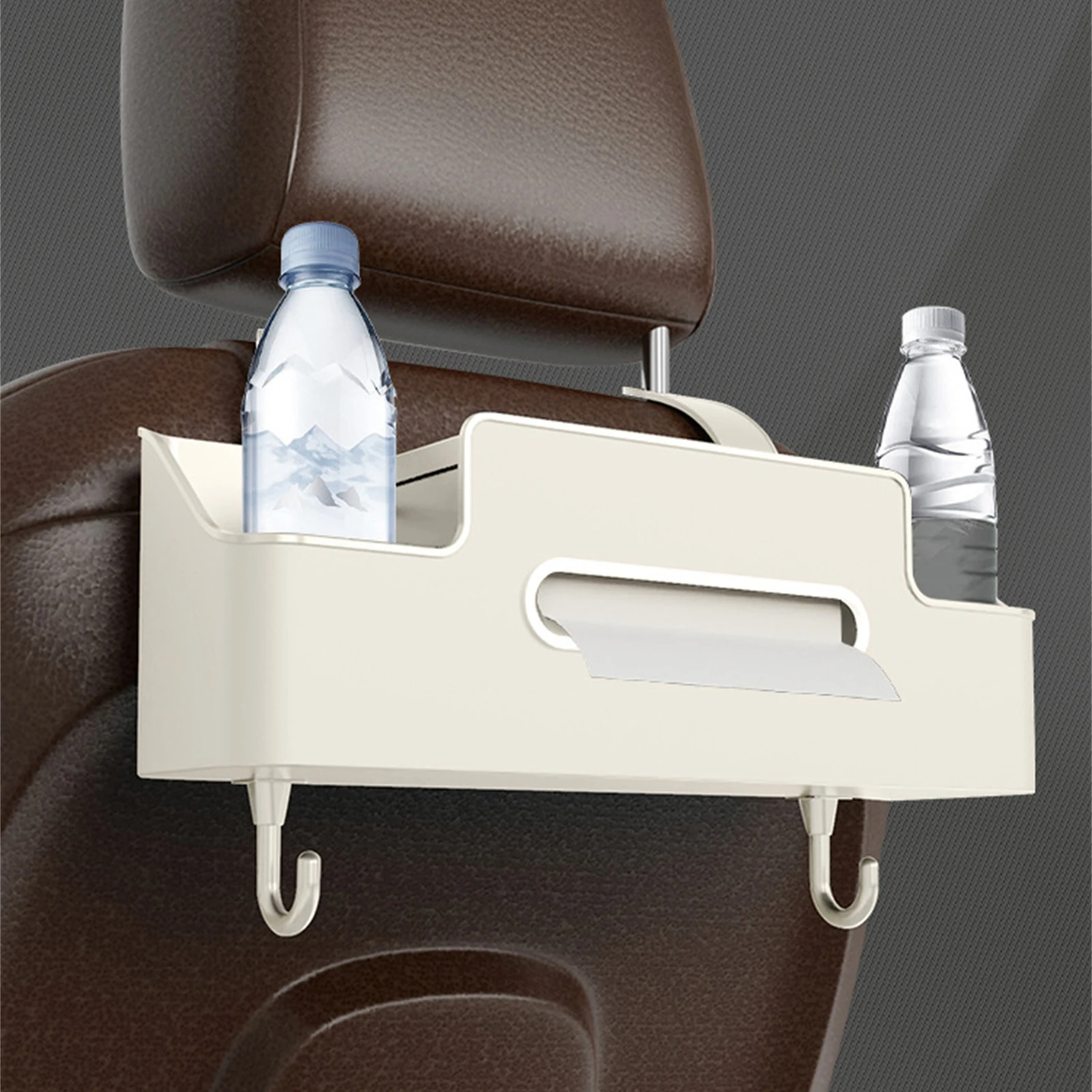 Car Seat Back Storage Box Easy Installation Tidy Space Efficient Storage Box for Keeping Car Tidy and Clean