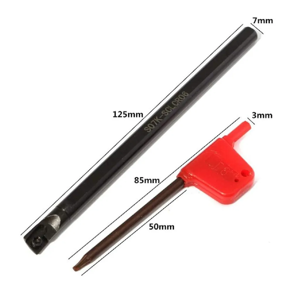 SCLCR06 Boring Bar Series Featuring CCMT060204-HM InseFor Rts For Semi Finishing And Finishing On For Rt Lathes