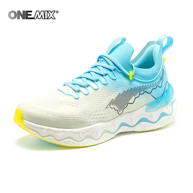 ONEMIX-Tênis CreamMix Color Running Masculino, leve, amortecedor, tênis de treino ao ar livre, novo estilo, cor, 2022