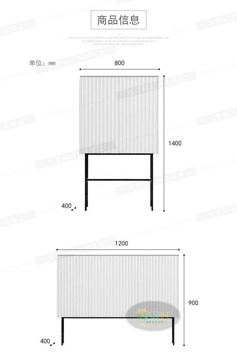 Creative Simple Modern Tea Cabinet Cupboard Living Room Design Side Cabinet
