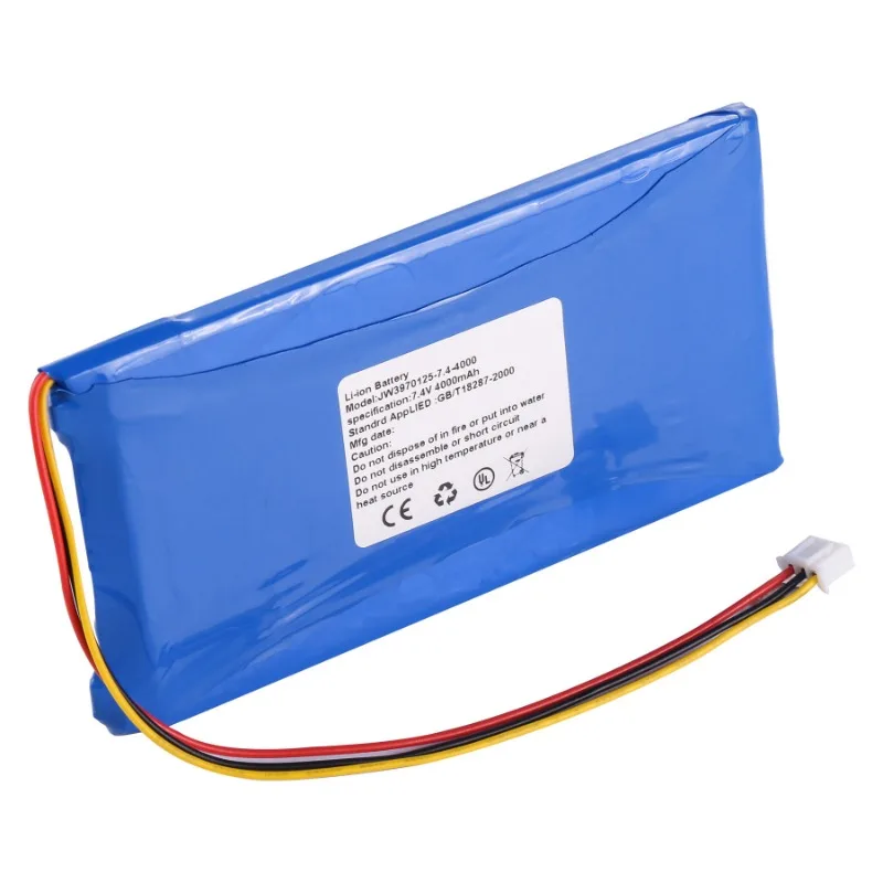 JW3970125-7.4-4000 High Quality Battery For Jinwo XTOOL P52,Langren X6 Vehicle Diagnostic Scanners 7.4V 4000mAh
