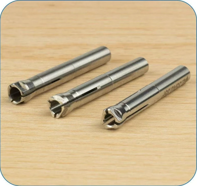 10Pcs Dental 2.35mm 3.0mm 3.175mm Clamp Adapter, Suitable for Sturdy 210 102L 105L Marathon Micro Motor Handle Oral Accessories