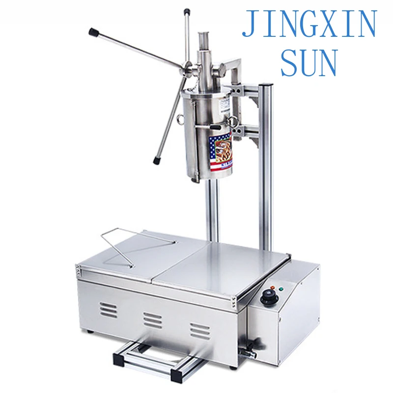 Commercial Latin fruit machine Latin fruit machine for stalls Spanish small dough equipment frying machine Churros