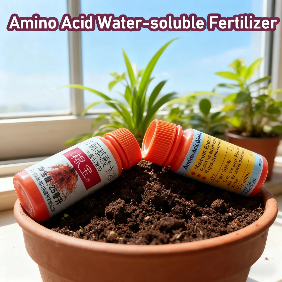 25 ml Amino Acid Water-soluble Fertilizer Concentrated Plant Nutrient Solution Medium Element Type Rooting Liquid Safe Garden - zdjęcie 1