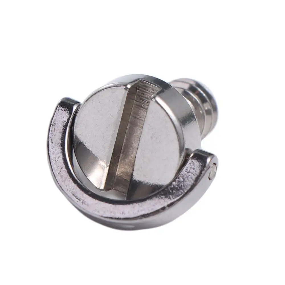 Camera Accessories Screw Adapter For DSLR Silver Fixed Adapter D-Ring Screw 1/4 Inch Screw Camera Screw Tripod Screw