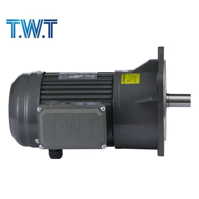 high torque low rpm vertical magnetic  brake motor  1/2hp 1hp 2hp 3hp ac electric small gear motor