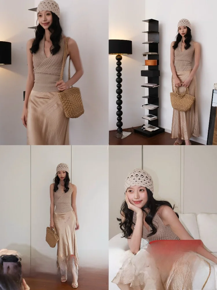 

Женский топ Lowey High-Cold-Sexy Mångata: модный летний облегающий топ-жилет Neline Bal Faion, однотонный, приталенный крой