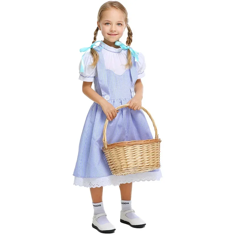 

French Maid Costume Halloween Child Fantasia Fancy Dress