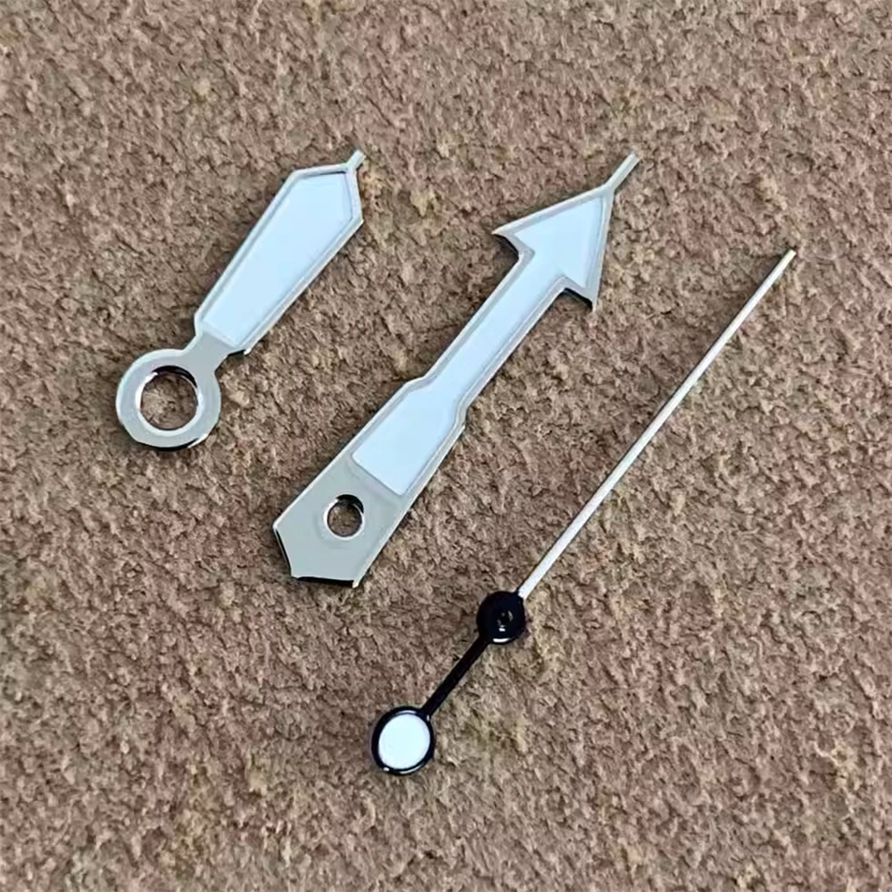 Pointeurs aiguilles de montre lumineuses vertes accessoires de montre multicolores pour mouvement NH35/NH36/4R/7S, aiguilles 8.5mm 12mm 12.5mm NH35