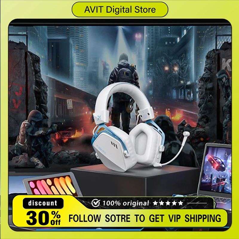 

Xiberia K03S Advanced Version Wireless Headphones 50mm Moving Coil Long Battery Life Bluetooth E-sports Headset Game Accessories