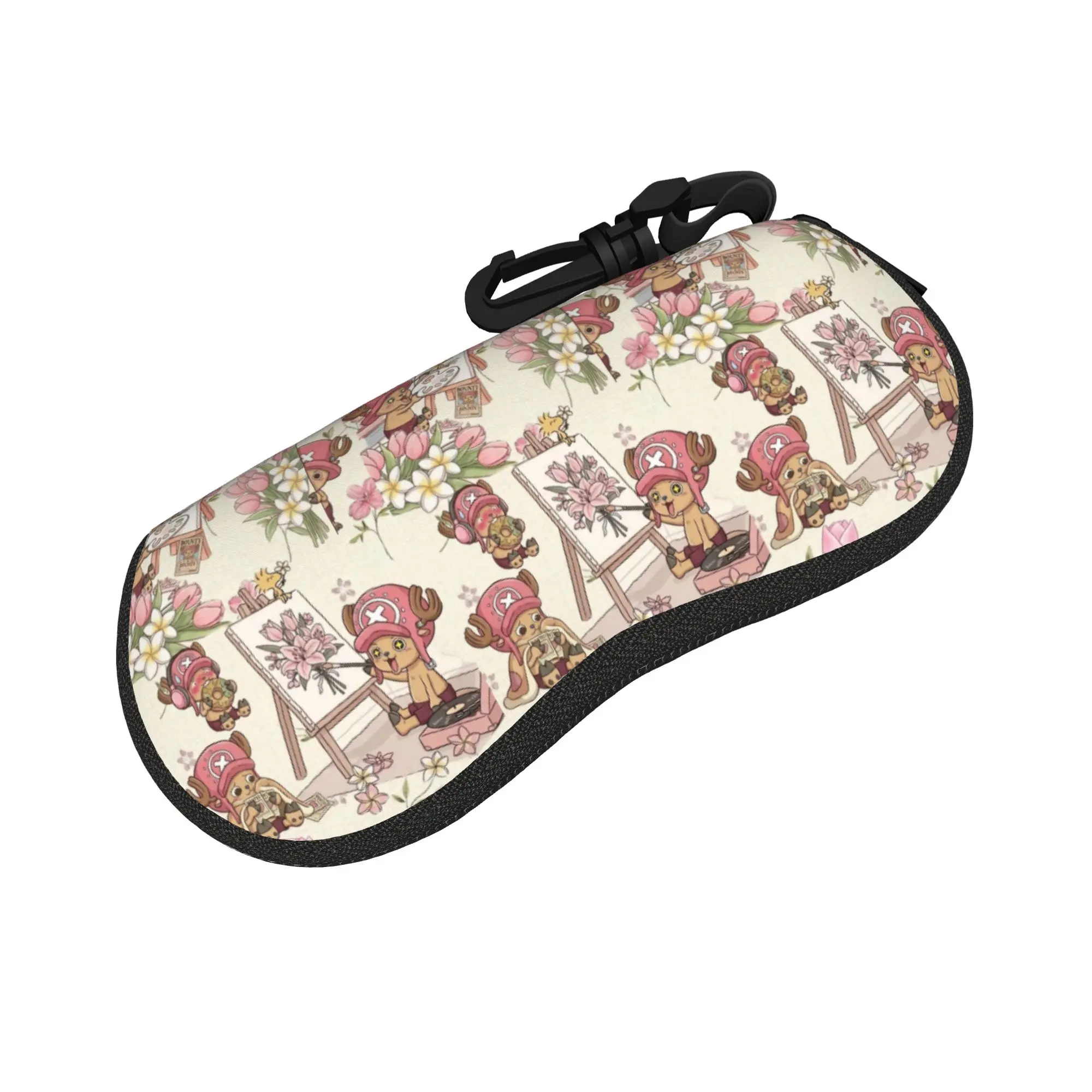 Estuche para Gafas Personalizado con Diseño de Manga Japonés, Elegante Estuche para Lentes con Carcasa de Manga, Caja para Gafas de Sol