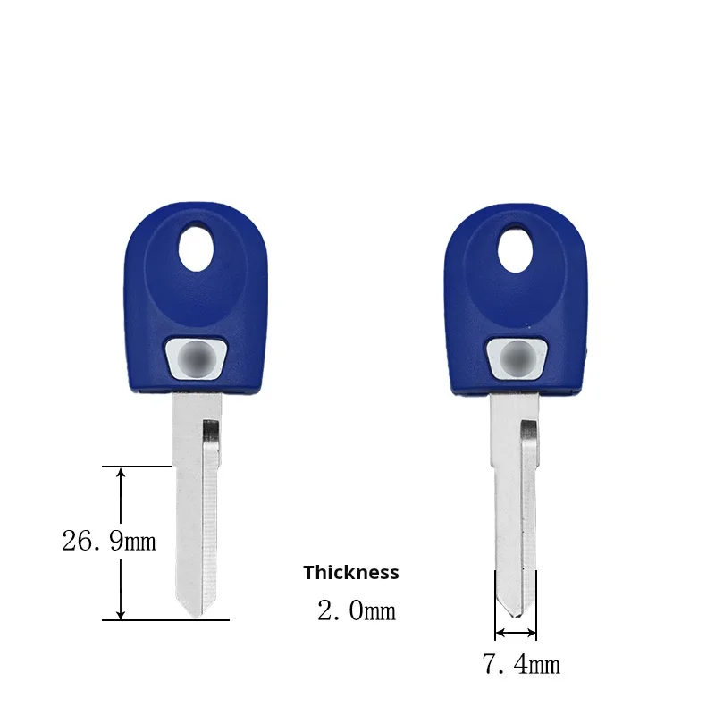 Ducati Motorfiets Sleutel, Geschikt Voor: Ducati 748 749 848 696 Motorfiets Sleutel Embryo. (Kan Worden Geplaatst Anti-Diefstal Chip).