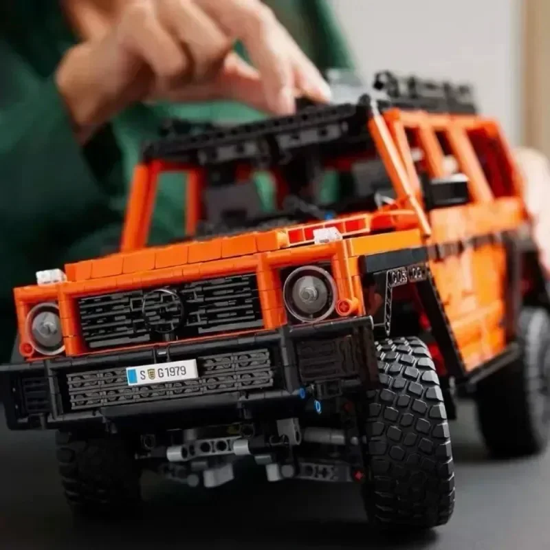 2891 PCS Building block mechanical  42177 Mercedes Benz G500 off-road vehicle boy assembly toy gift for Children Boy Toy