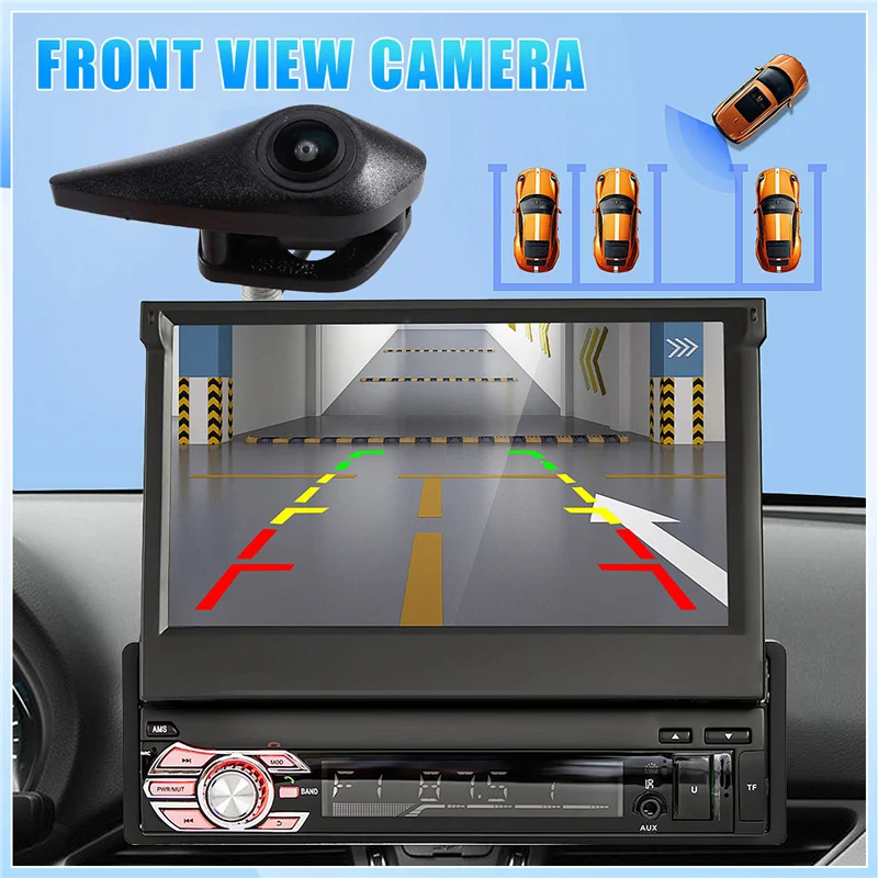 Classy-Front View Camera Parking Camera Night Vision HD Camera Vehicle Camera Front View Camera For Hyundai Ix35 Ix25 Reverse Ca
