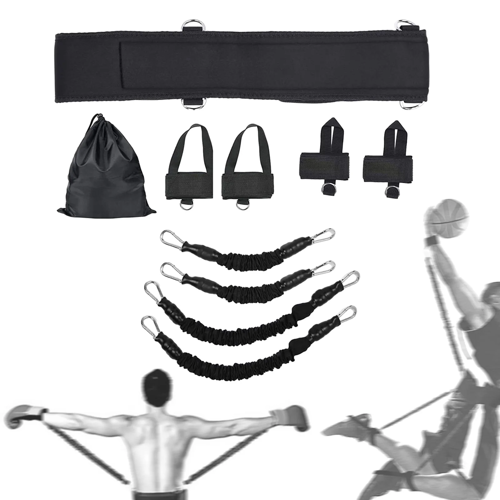 MMA用のボクシング抵抗バンド,格闘技,トレーニング,筋力トレーニング,戦闘用のジャンプトレーナー,140ポンド
