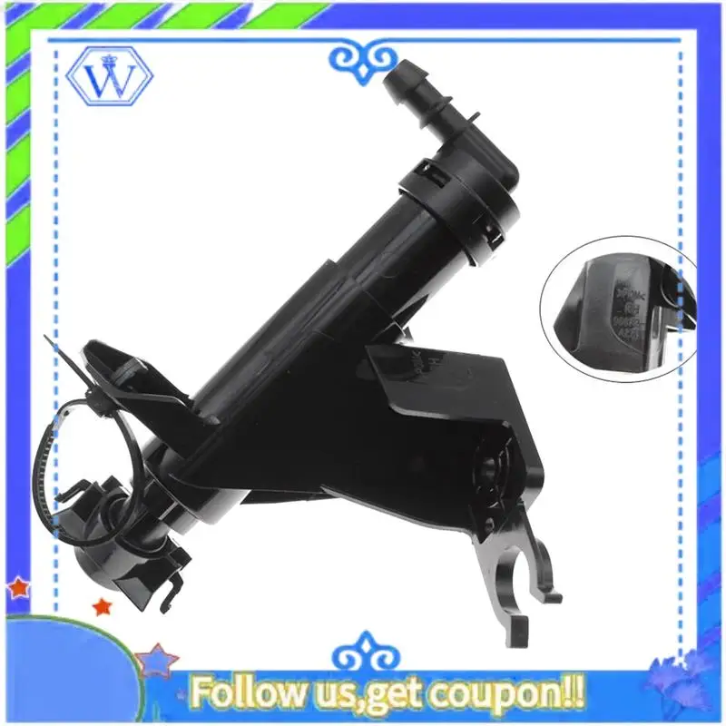 

M46K-1Pair Plastic Headlight Washer Nozzle 98671-A2700 98672-A2700 For Kia Ceed 12-17 Car Head Light Lamp Cleaning Water Spray J