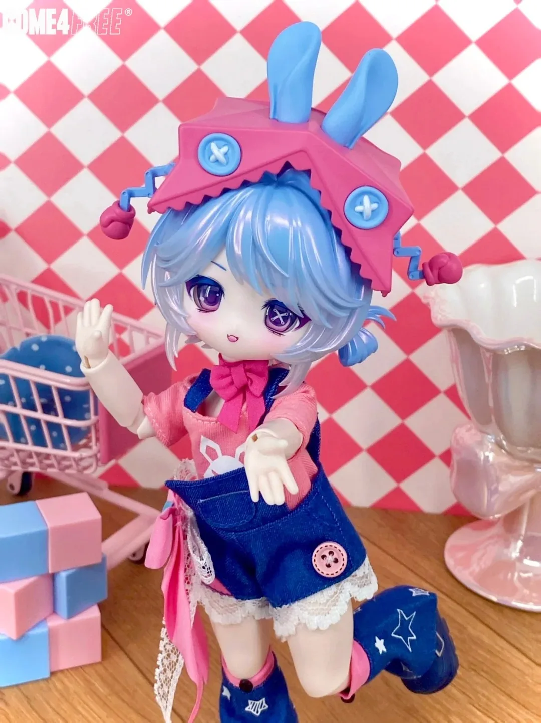 新品 本物 ボニー バニー ドリームボックス シリーズ BJD ブラインドボックス アクションフィギュア 可愛い 12ポイント BJD ボニー ミステリーボックス コレクターズギフト