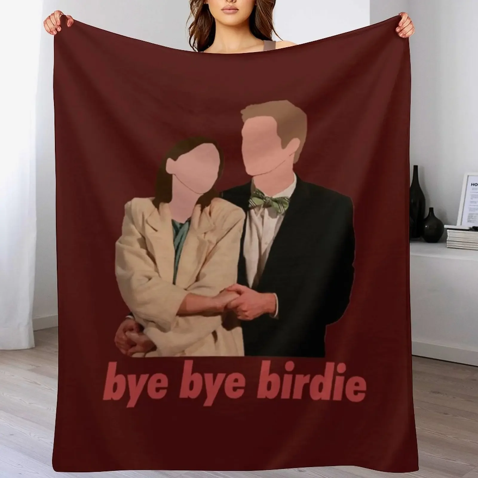 Bye bye birdie Throw Blanket Luxury Brand Decorative Sofas for winter Blankets