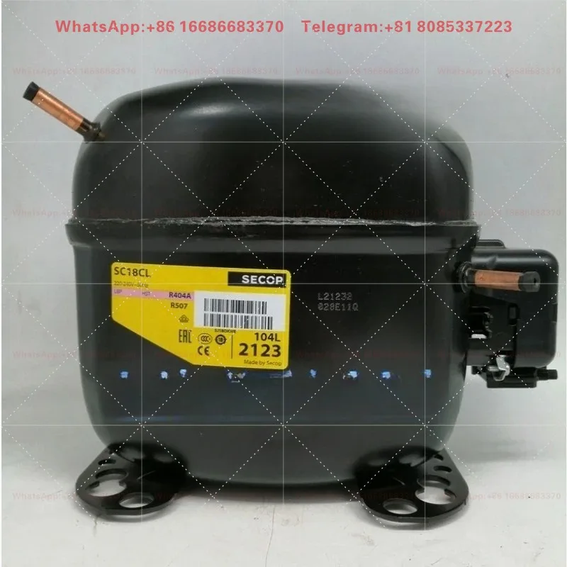 SECOP Science Popularization Display Cabinet Compressor SC21CL SC-18 104L2322 2123 R404A