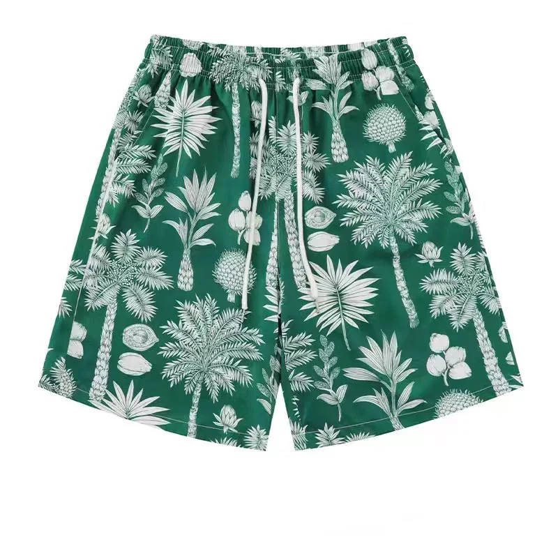 

Ladies' Hawaiian Beach Vacation Shorts With Floral Prints Casual Beach Shorts Loose And Not Over The Knee Casual Home Shorts